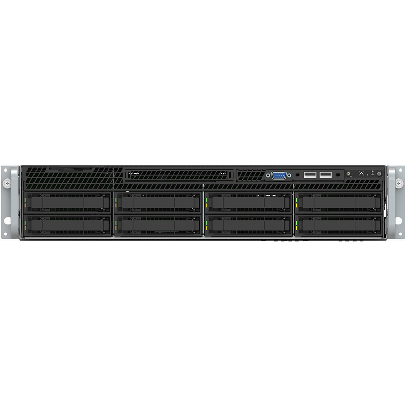 Intel® Server System R2308WFTZSR 2U, 2 x Socket 3647, Xeon SP CLX, Intel C624, 24xDDR4 ECC REG DIMMs 2133/2400/2666/2999 MHz, DCPMM Support, 2 х 10-Gbe, 8xHS HDD 3,5" SATA/SAS, 6xPCI-E x8+IOM Conn+RM Conn, OCP support, 1x1300 Wt (1+0), no rails, no RMM