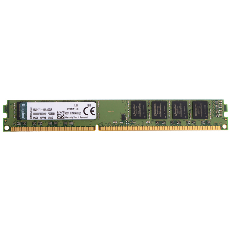 Память оперативная/ Kingston 8GB 1600MHz DDR3 Non-ECC CL11 DIMM (Select Regions ONLY)