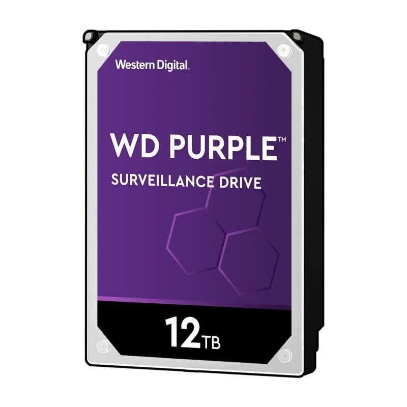 Жесткий диск/ HDD WD SATA3 12Tb Purple DV&NVR 7200 256Mb 1 year warranty