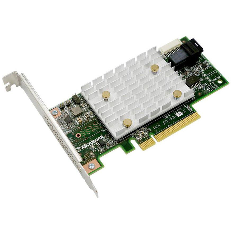 Microsemi Adaptec HBA 1100-4i Single ,4 internal ports,PCIe Gen3,x8,,,,FlexConfig,