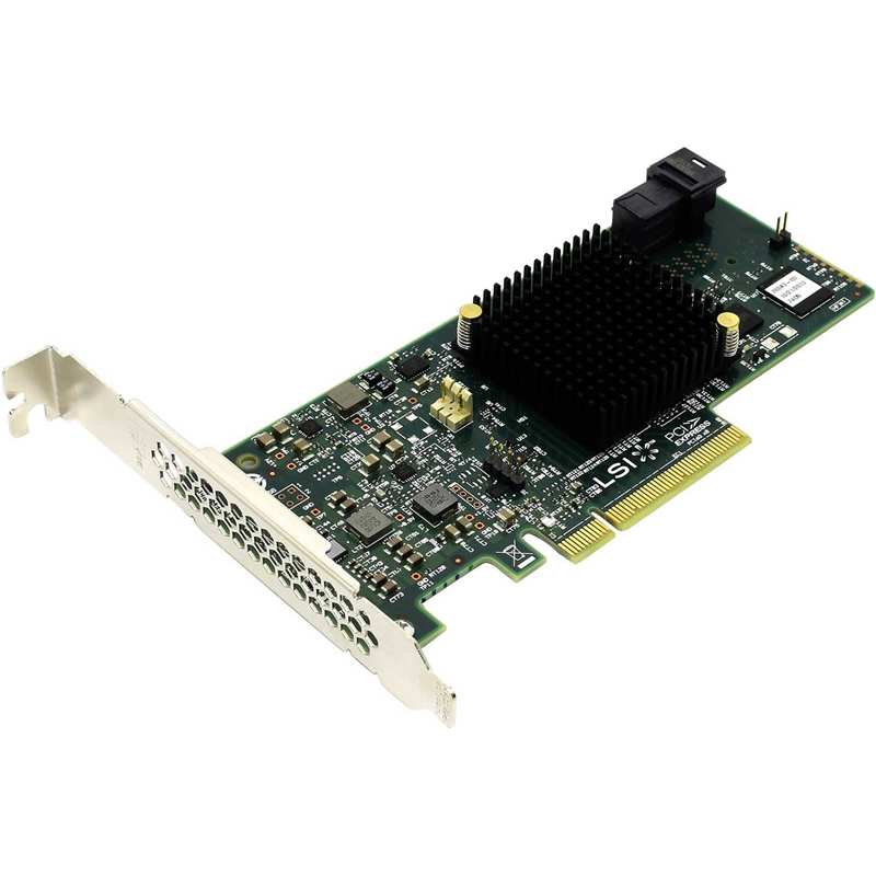 Контроллер/ MegaRAID SAS 9341-4i SGL (4-Port Int, 12Gb/s SATA+SAS, PCIe 3.0 entry, MegaRAID SAS 9341-4i, Quick Installation Guide, LP Bracket)