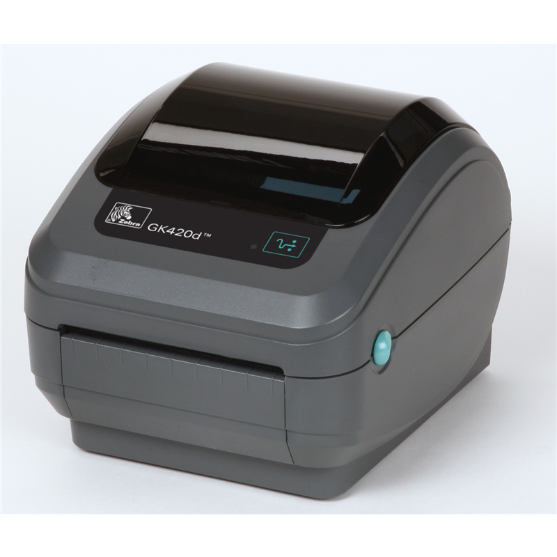 DT Printer GK420d, 203 dpi, Euro and UK cord, EPL, ZPLII, USB, Serial, Centronics Parallel