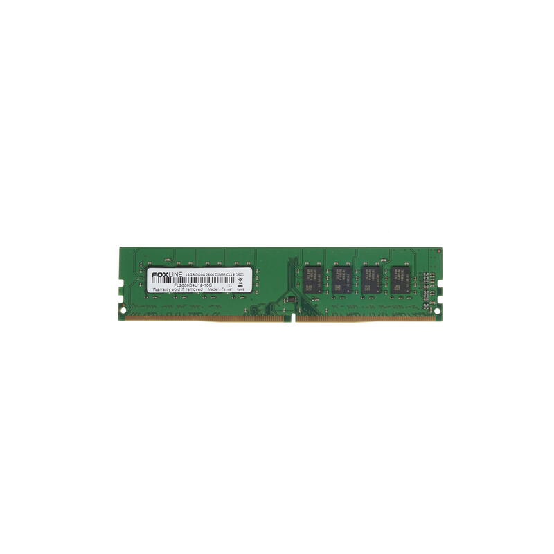 Память оперативная/ Foxline DIMM 16GB 2666 DDR4 CL 19 (2Gb*8)