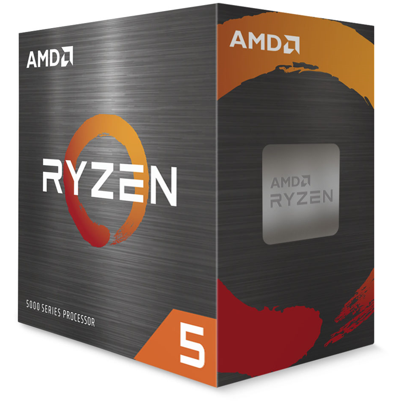 CPU AM4 AMD Ryzen 5 5600X (Vermeer, 6C/12T, 3.7/4.6GHz, 32MB, 65W) BOX, Cooler