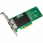 Intel® Ethernet Network Adapter X710-T2L, Dual Ports RJ45, X710-AT2, 10GbE/5GbE/2.5GbE/1GbE/100Mb, PCIe v3.0 (8.0GT/s), QoS, VMDq, SR-IOV, iSCSI/NFS