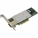 Microsemi Adaptec SmartRAID 3154-8i8e Single,8 internal port, 8 external ports, PCIe Gen3 ,x8,1 GB DDR4,RAID 0/1/10,RAID 5/6/50/60,FlexConfig,maxCache 4.0