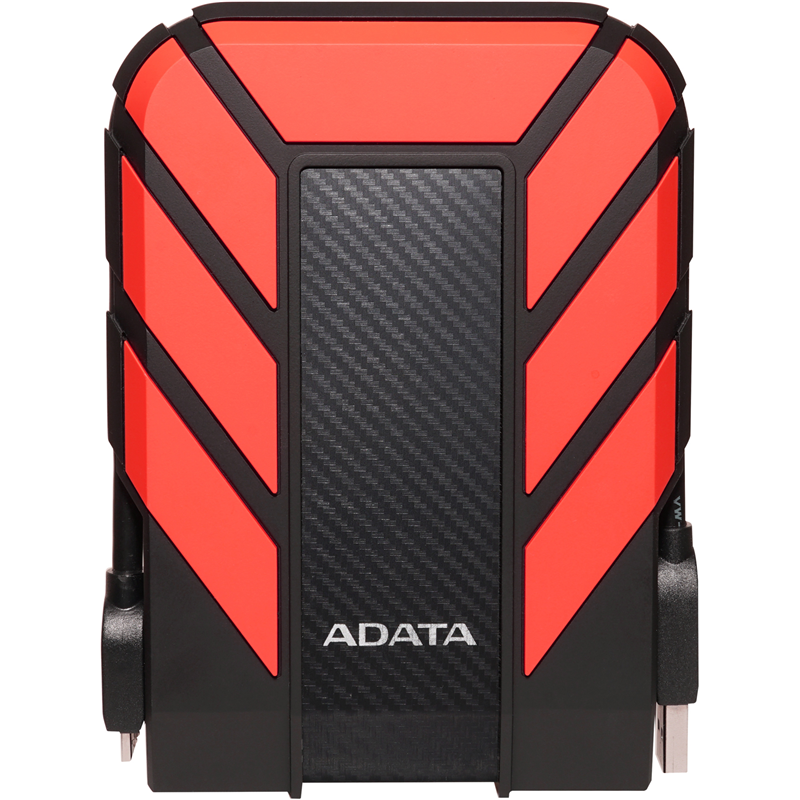 Внешний жесткий диск/ Portable HDD 2TB ADATA HD710 Pro (Red), IP68, USB 3.2 Gen1, 133x99x27mm, 390g /3 года/