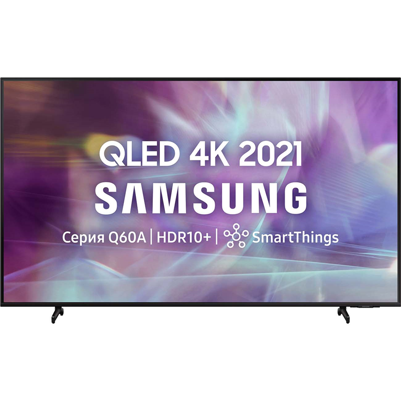 Телевизор ЖК 65" Samsung/ 65”, QLED, Smart TV,Wi-Fi, Voice, PQI 3100, HDR10+, DVB-T2/C/S2, 20W, OTS Lite, 3HDMI, 2USB, BLACK