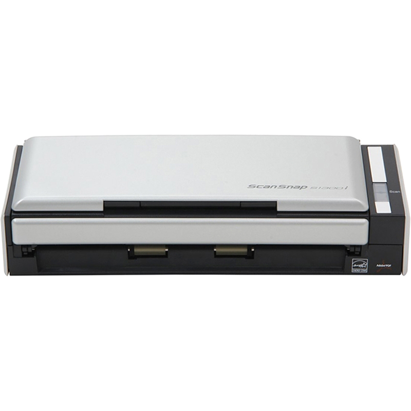 ScanSnap S1300i Мобильный документ сканер А4, двухсторонний, 12 стр/мин, автопод. 10 листов, USB 2.0/ ScanSnap S1300i Mobile document scanner, A4, duplex, 12 ppm, ADF 10, USB 2.0