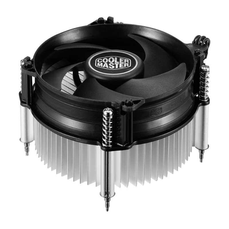 Cooler Master X Dream P115 (65W, 4-pin, 48.8mm, classic, Al, fans: 1x95mm/52CFM/36dBA/4000rpm, 115x)