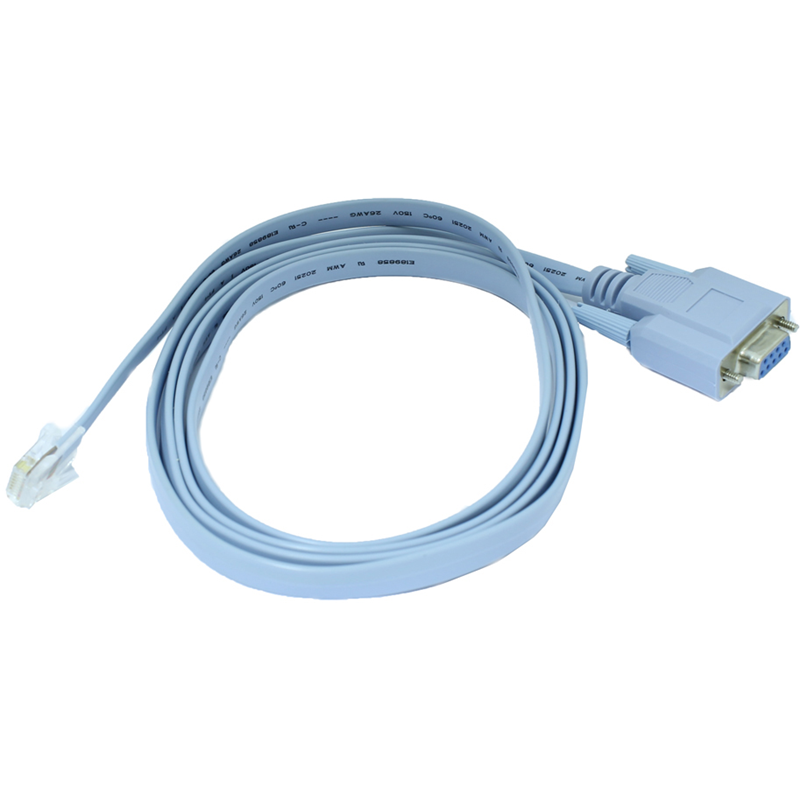 OSNOVO Консольный кабель 1 x Rj45, 1 x DB9 (female), 1,2м