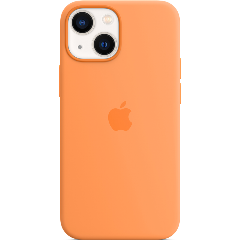 Чехол MagSafe для iPhone 13 mini/ iPhone 13 mini Silicone Case with MagSafe - Marigold