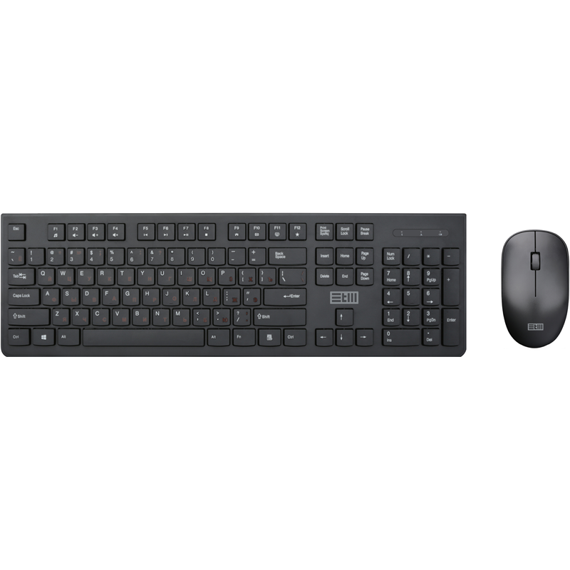 Беспроводной набор Клавиатура+мышь  STM 304SW черный/ STM  Keyboard+mouse  wireless  STM 304SW  black