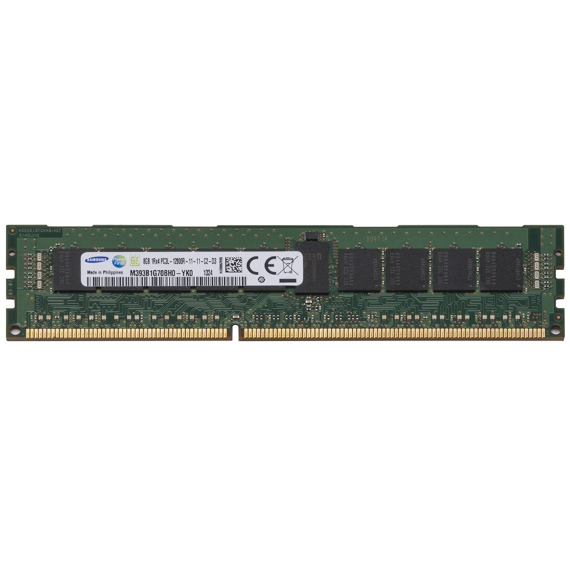 Samsung DDR3 8GB RDIMM 1600 1.35V Tray Б/У, гарантия 6 месяцев