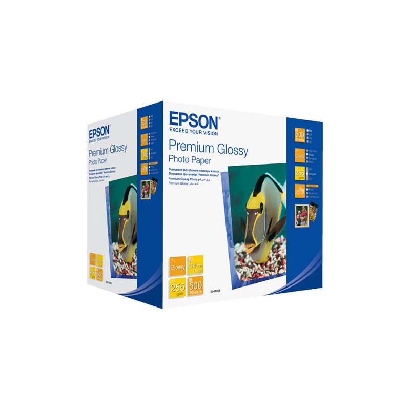 Epson Premium Glossy Photo Paper 10x15 500 sheets