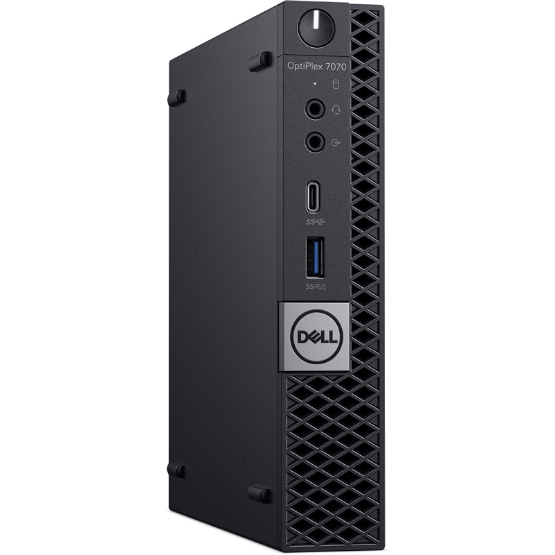 Dell Optiplex 7080 MFF Intel Core i7 10700T(2.0Ghz)/16GB/SSD 512GB/AMD RX 640 (4GB)/WiFi+BT/Keyb+mice/Win 10 Pro/TPM/3y NBD