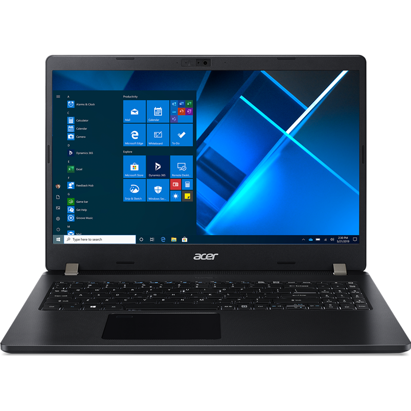 Acer TravelMate P2 TMP215-53-36CS  15.6"(1920x1080 (матовый) IPS)/Intel Core i3 1115G4(3Ghz)/8192Mb/256SSDGb/noDVD/Int:UMA/Cam/BT/WiFi/48WHr/war 3y/1.8kg/Black/W10Pro + HDD upgrade kit, Fingerprint reader
