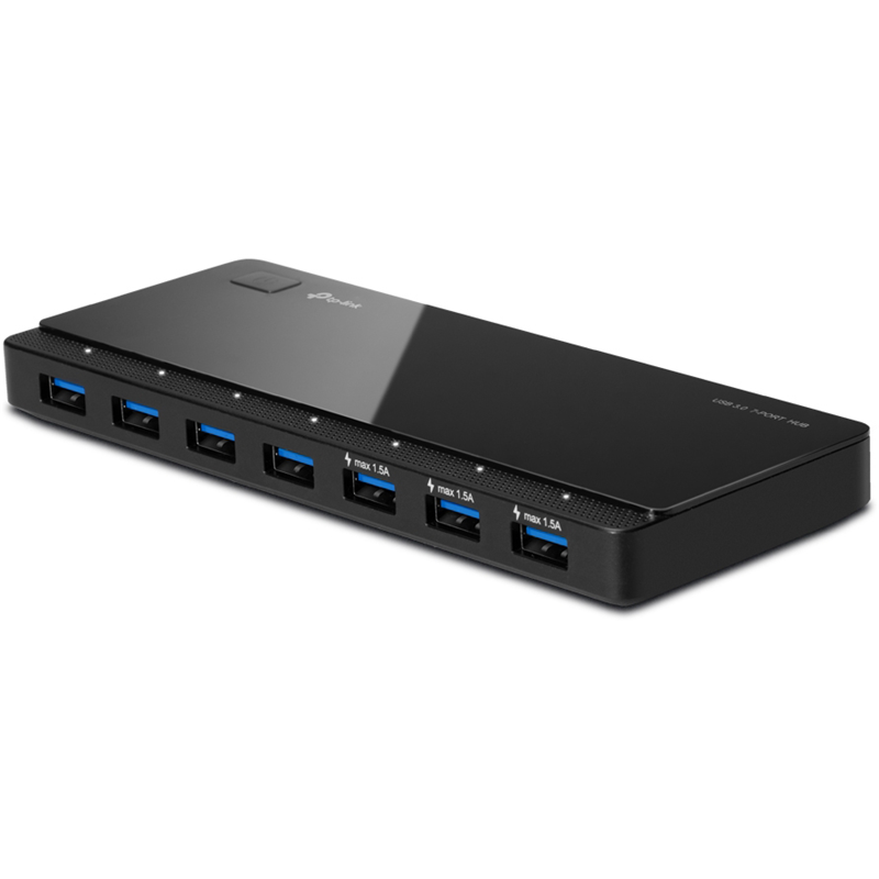 Концентратор/ 7 ports USB 3.0 Hub, Desktop, a 12V/2.5A power adapter included