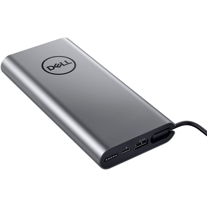 Внешний аккумулятор для ноутбуков Dell Power Bank Plus: разъем USB-C, емкость 65 Вт·ч — PW7018LC