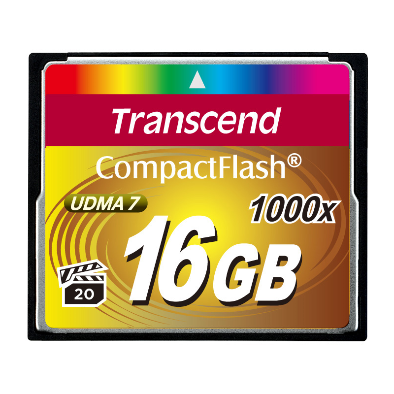 Transcend 16GB CompactFlash 1000x