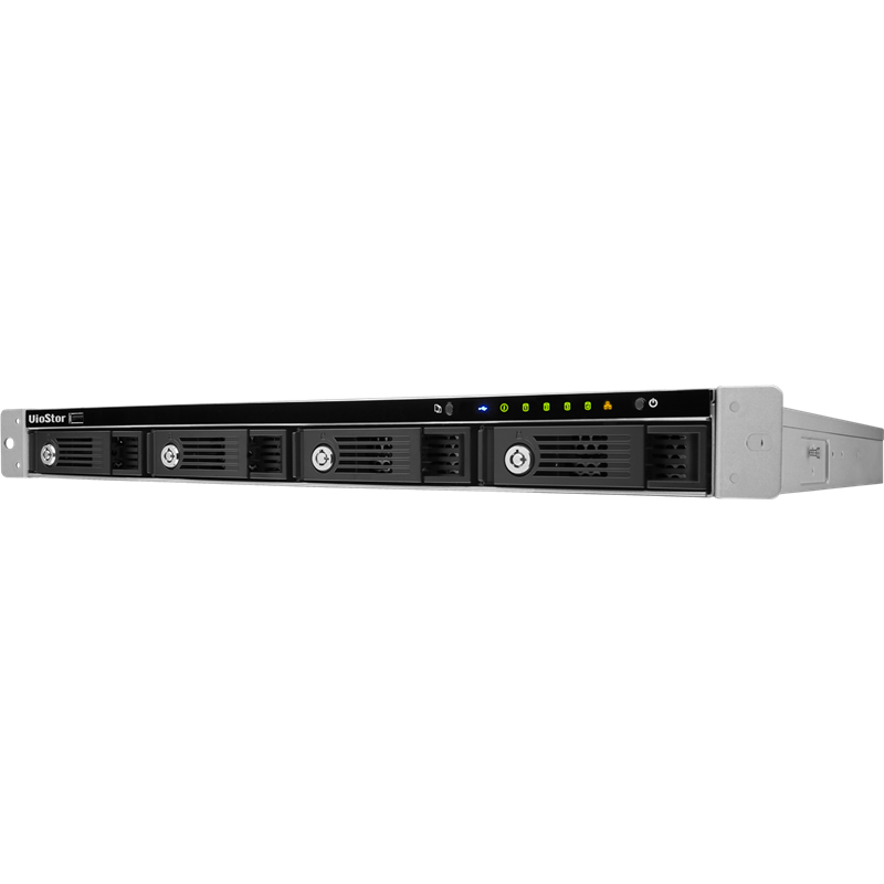 SMB QNAP VS-4108U-RP Pro+ NVR, 8 channels, 4-tray w/o HDD, local monitoring, rackmount, 2xPSU. Intel 2,6 GHz