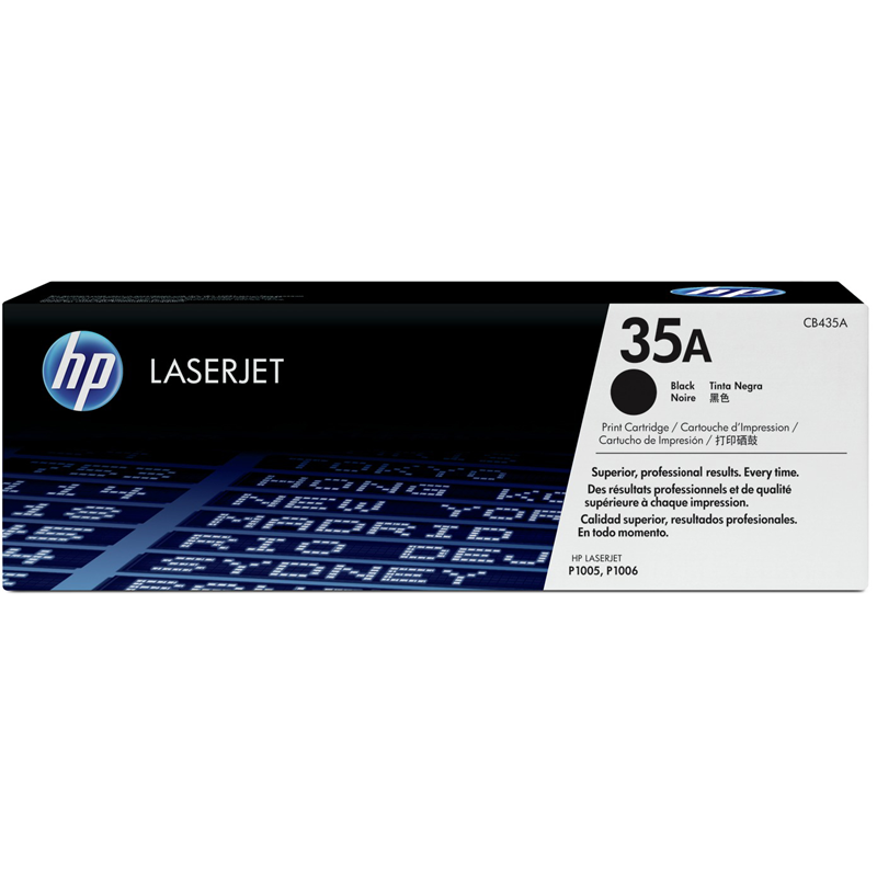HP LaserJet CB435A Black Print Cartridge
