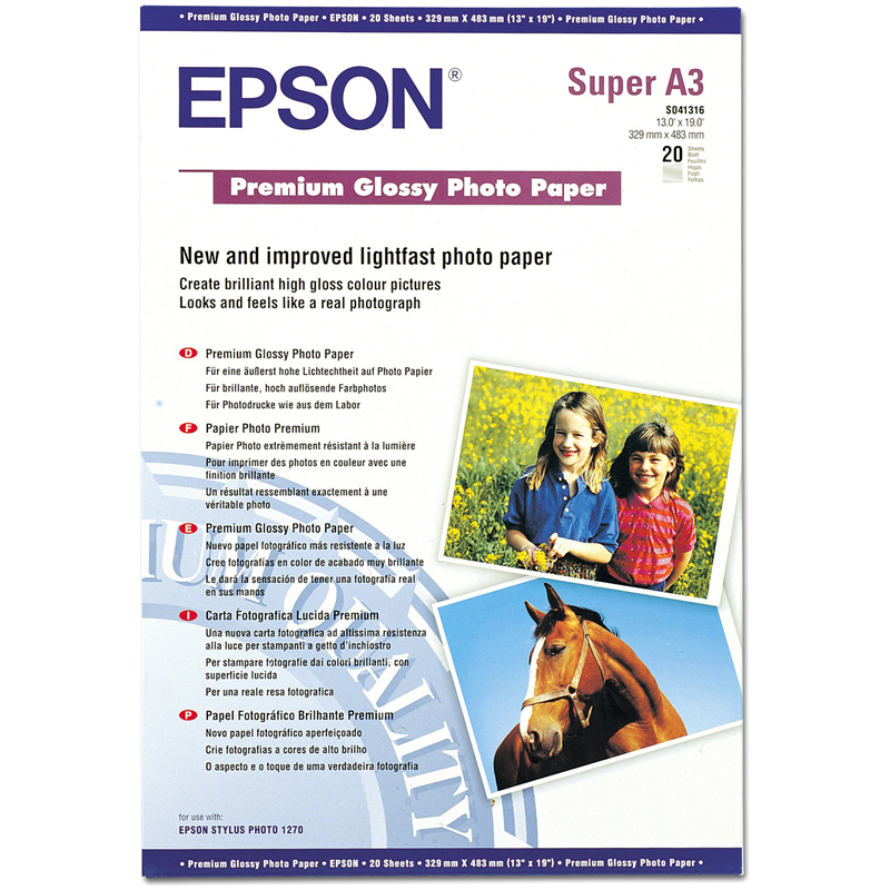 Epson Premium Glossy Photo Paper (C13S041316)