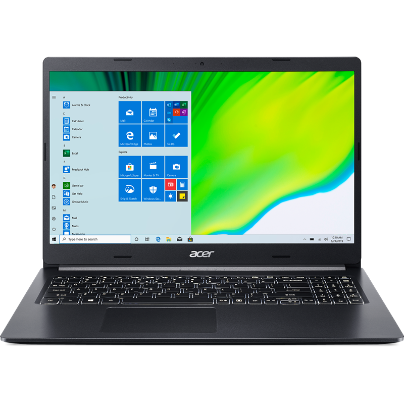 Acer Aspire A515-44-R0R6 15.6"(1920x1080 IPS)/AMD Ryzen 3 4300U(2.7Ghz)/8192Mb/512SSDGb/noDVD/Int:UMA/Cam/BT/WiFi/war 1y/1.8kg/Black/W10 + HDD upgrade kit