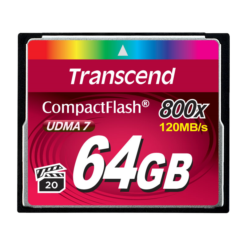Transcend 64GB Compact Flash 800x