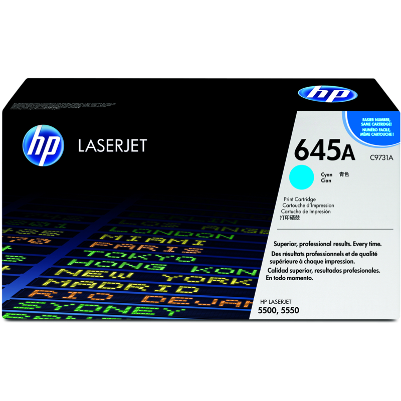 HP Color LaserJet C9731A Cyan Print Cartridge