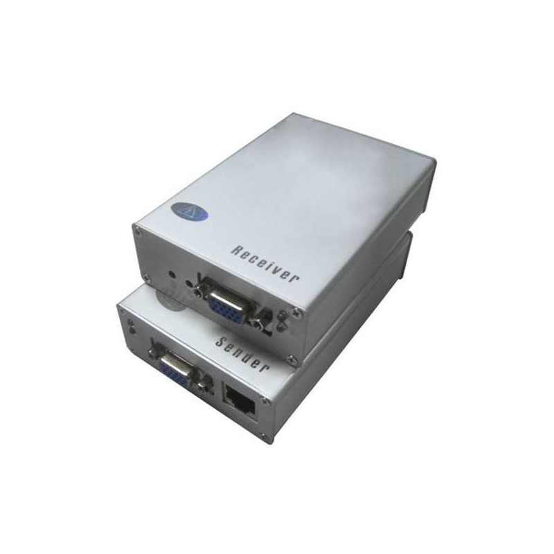 Комплект/ OSNOVO Комплект (передатчик+приёмник) для передачи VGA и аудиосигнала по кабелю UTP CAT5 до 200м