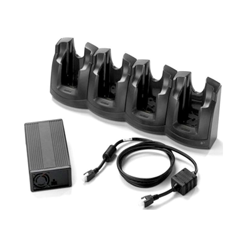 4 Slot Charge Only Cradle Kit (INTL). Kit includes:: 4 Slot Charge Cradle CHS3000-4001CR, Power Supply PWRS-14000-241R, DC Cord 50-16002-029R, Buy country specific 3 wire AC Cord separately.