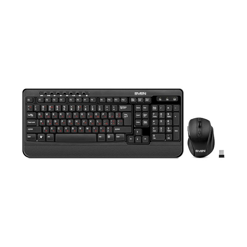 Беспроводной набор клавиатура+мышь SVEN Comfort 3500 Wireless
