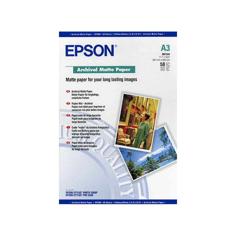 Epson Archival Matte Paper A3