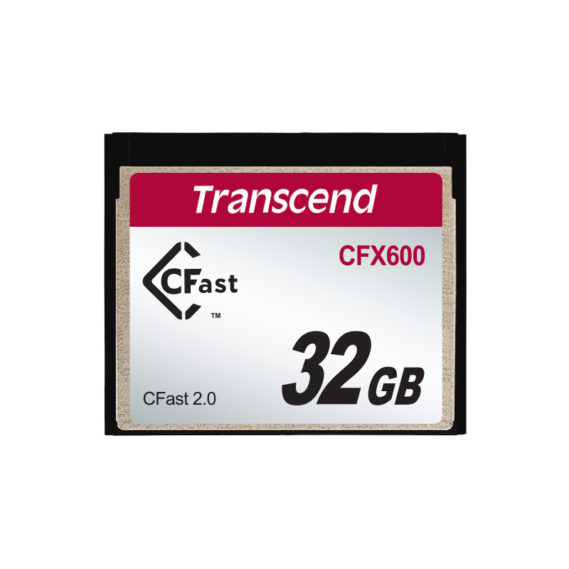 Карта памяти/ Transcend 32GB, CFast Card, SATA3, MLC, Embedded