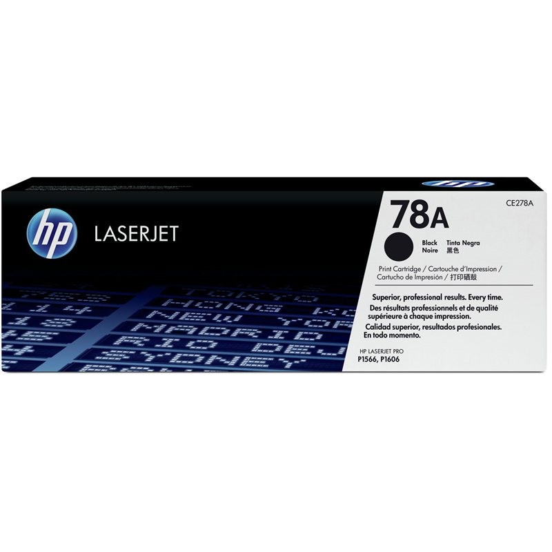 HP LaserJet CE278A Black Print Cartridge