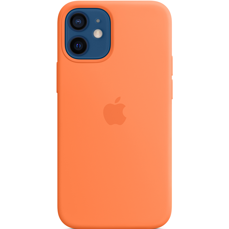 Чехол MagSafe для iPhone 12 mini/ iPhone 12 mini Silicone Case with MagSafe - Kumquat