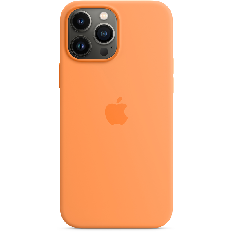 iPhone 13 Pro Max Silicone Case with MagSafe – Marigold