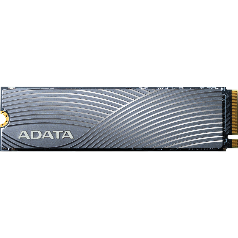 ADATA SSD SWORDFISH, 500GB, M.2(22x80mm), NVMe, PCIe 3.0 x4, 3D TLC, R/W 1800/1400MB/s, IOPs 180 000/100 000, TBW 240, DWPD 0.27, with Heat Spreader (5 лет)