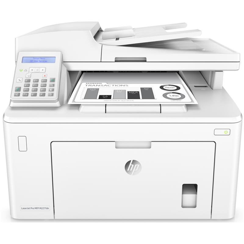 HPI LaserJet Pro MFP M227fdn Printer