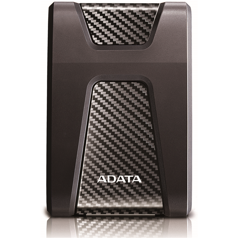 Жесткий диск внешний/ Portable HDD 2TB ADATA HD650 (Black), Silicone, USB 3.2 Gen1, 121x81x21mm, 201g /3 года/