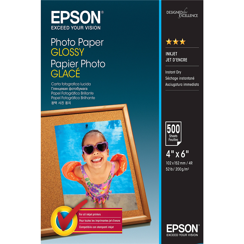 Epson Photo Paper 10x15 500 sheet