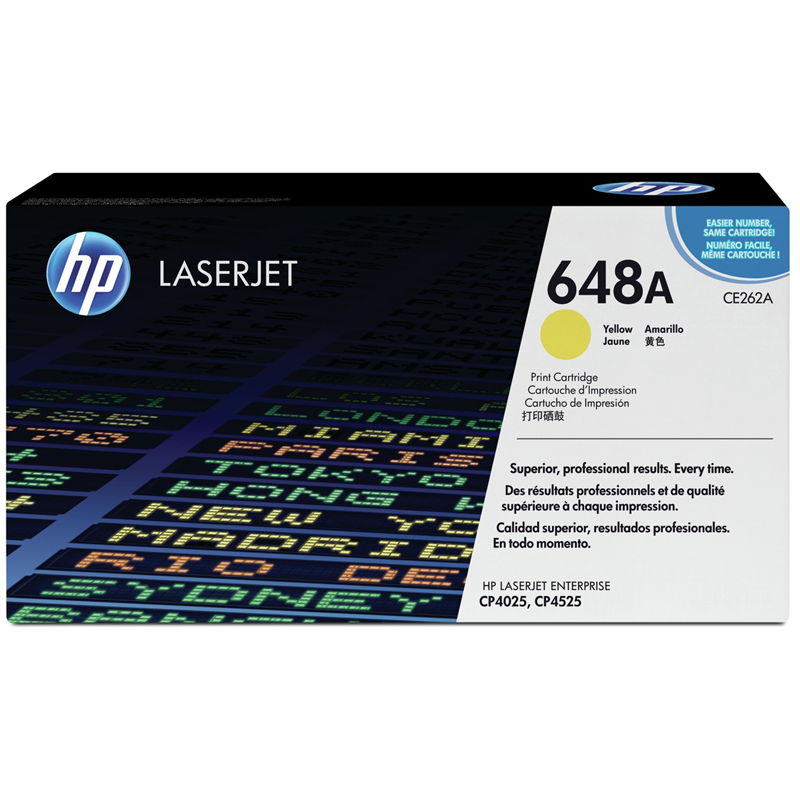 HP Color LaserJet CE262A Yellow Print Cartridge