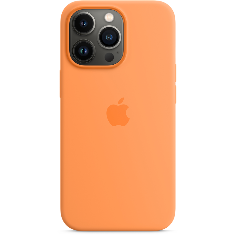 iPhone 13 Pro Silicone Case with MagSafe – Marigold