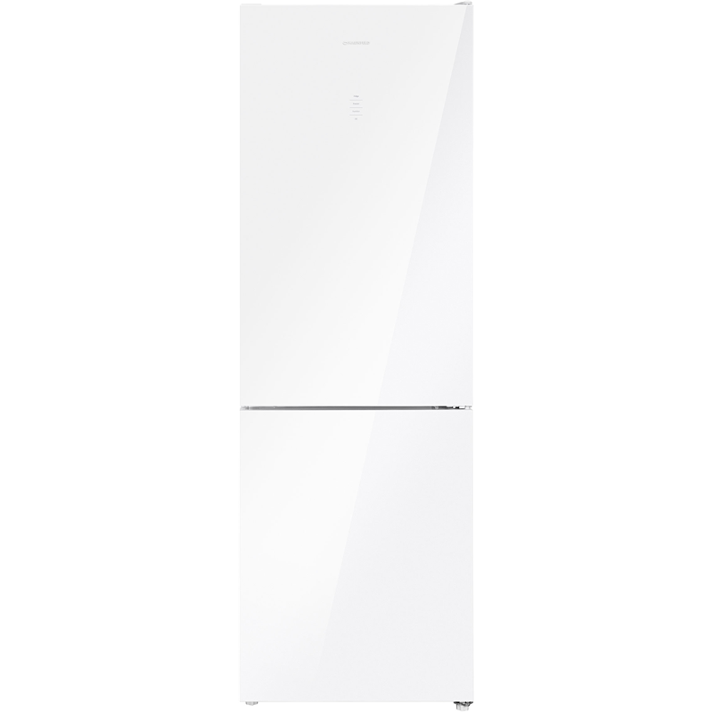 Холодильник MAUNFELD/ Холодильник отдельностоящий, 595 X 635 X 1850 мм, ST, полезный объем 317 л, Nofrost, сенсорное управление, LED освещение, энергоэффективность А+, нижняя морозильная камера, хладагент R600A, стандартный компрессор, цвет белый