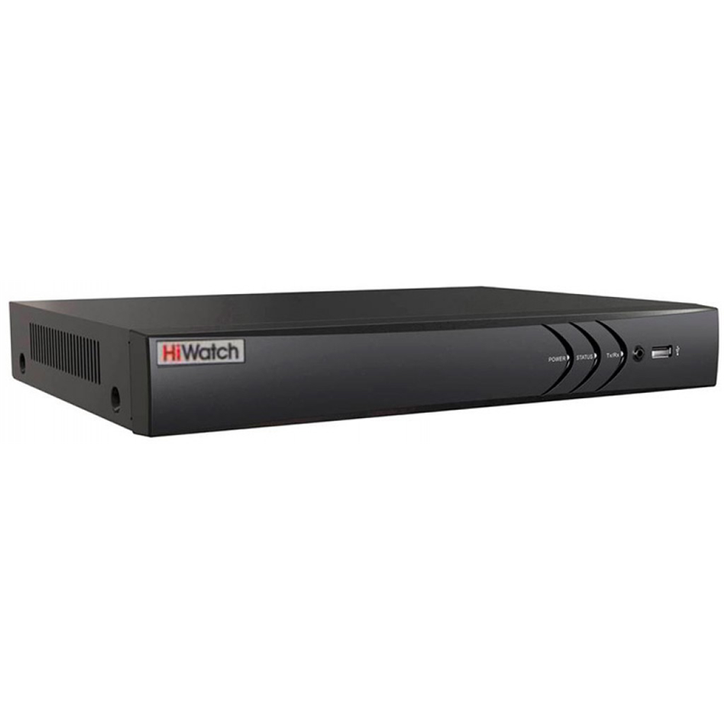 8-ми канальный гибридный HD-TVI регистратор для  аналоговых, HD-TVI, AHD и CVI камер c PoC + 4 IP-канала (до 12-ти с замещением аналоговых)