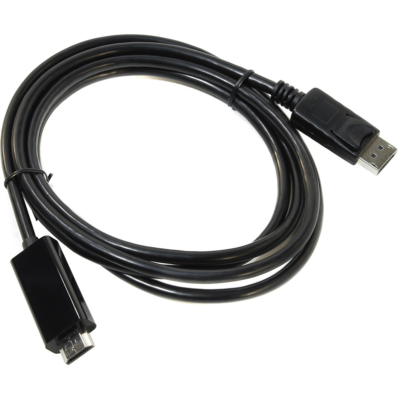 Кабель-переходник/ Кабель-переходник DisplayPort M-> HDMI M 1.8m Telecom [TA494)
