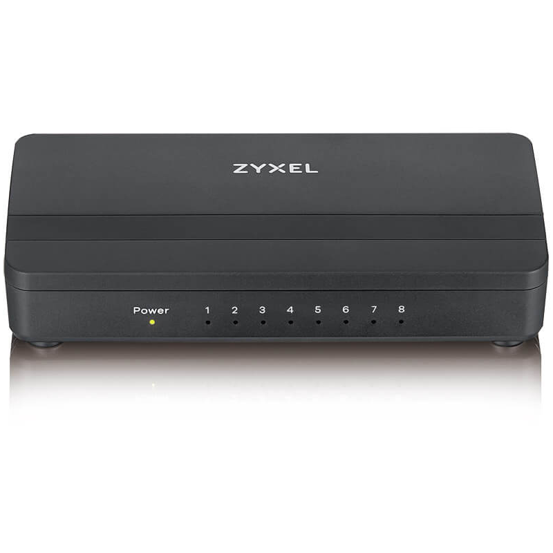 ZYXEL GS-108S V2 8-Port Desktop Gigabit Ethernet Media Switch