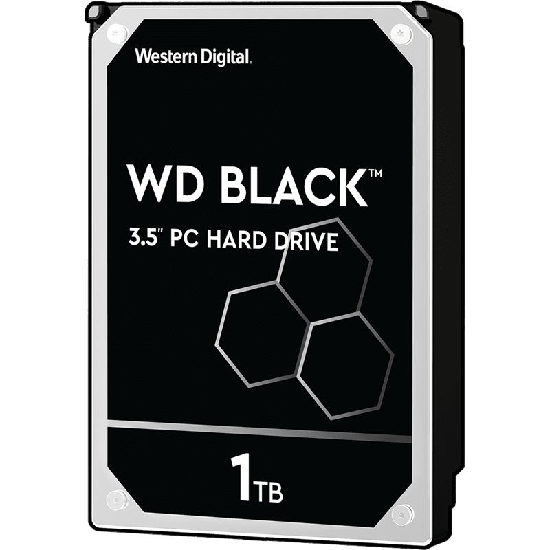 Жесткий диск/ HDD WD SATA3 1Tb Caviar Black 7200 64Mb 1 year warranty