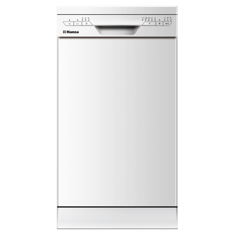 Посудомоечная машина HANSA/ Посудомоечная машина HANSA ZWM475SEH, ширина 45 см, 5 программ, 10 комплектов, 3 корзины, конденсационная сушка, цвет белый